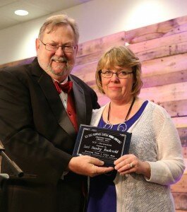 Al and Lori with Award