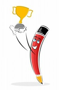 Pencil and trophy contest FDP digitalarts