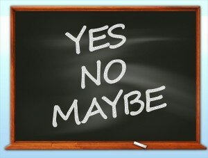 Yes No Maybe Pixabay